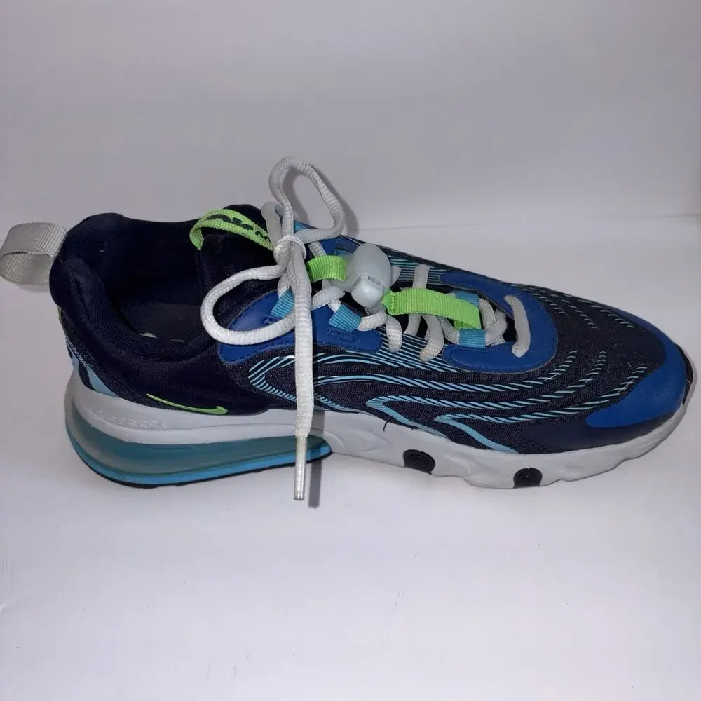 Nike CJ0579-400 Air Max 270 React ENG Men's Sz 7.5 EUC